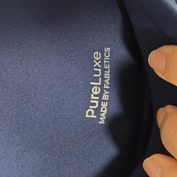 {Fabletics} Oasis PureLuxe High-Waisted Leggings - Abyss - Picture 13 of 15